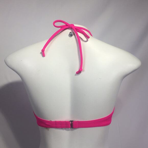 Victoria’s Secret sequin bikini top pink Sz XS - Picture 3 of 5